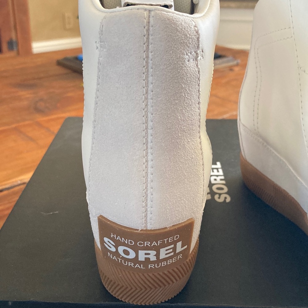 Women's High-Top Sneakers in White by Sorel - Picture 6 of 10